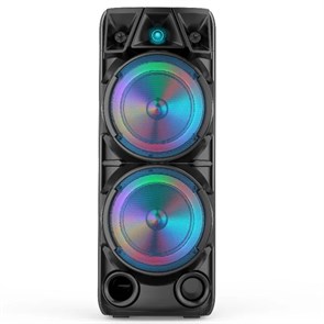 Портативная большая bluetooth (блютуз) колонка ZQS 8210 с микрофоном с функцией караоке 10112