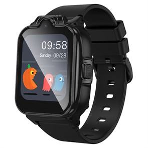 HOCO Y104 детские смарт-часы 4G (Черные) 10046