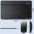 Беспроводной комплект KIT AN-030 - клавиатура и мышь, черного цвета 10173 - фото 254